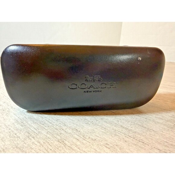 Coach Eyeglasses HC 6110 5739 Petal Tortoise Rectangular Frame 52-16 140 & Case main image 5